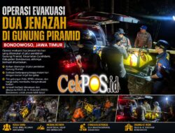 Operasi Kemanusiaan Polres Bondowoso Berhasil Evakuasi Dua Jenazah di Gunung Piramid