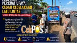 Polres Jember Masifkan Edukasi Berkendara Aman di Titik Rawan Kecelakaan