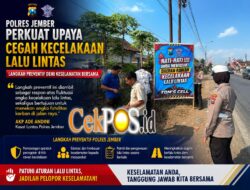 Polres Jember Masifkan Edukasi Berkendara Aman di Titik Rawan Kecelakaan