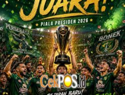 Persebaya Ukir Sejarah, Juara Piala Presiden 2026 Usai Libas Persib di Adu Penalti