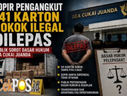 Sopir Pengangkut 141 Karton Rokok Ilegal Dilepas, Publik Sorot Dasar Hukum Bea Cukai Juanda