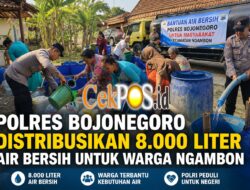 Peduli Warga di Tengah Kemarau, Polsek Ngambon Kirim 8.000 Liter Air Bersih ke Desa Bondol