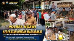 Polres Ngawi Hadirkan Warung Kompas Presisi Bangun Komunikasi Perkuat Sinergi untuk Kamtibmas