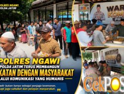 Polres Ngawi Hadirkan Warung Kompas Presisi Bangun Komunikasi Perkuat Sinergi untuk Kamtibmas