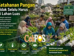 Kapolsek Krembangan dan Bhayangkari Panen Sawi Caisim, Dorong Warga Perkuat Ketahanan Pangan