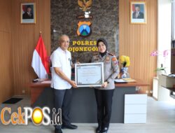 Polres Bojonegoro Raih Penghargaan Kemenkeu, Terbaik Pengelolaan DIPA di KPPN