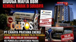 Solar Subsidi Diduga Disalurkan ke Apartemen Praxis, PT Cahaya Pratama Energi Kembali Tersandung Kasus BBM
