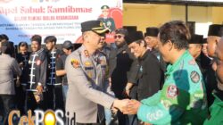 Polres Pelabuhan Tanjung Perak Gelar Apel Sabuk Kamtibmas dalam Rangka Dialog Kebangsaan