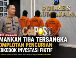 Investasi Fiktif Berujung Raibnya Rp1 Miliar, Tiga Pelaku Dibekuk Polres Lumajang