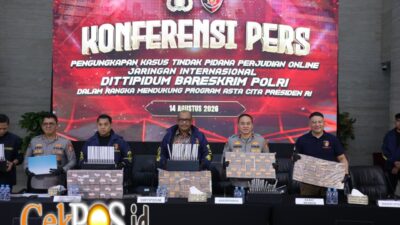 Bareskrim Polri Ungkap Jaringan Judi Online Internasional, Transaksi Capai Rp890 Miliar