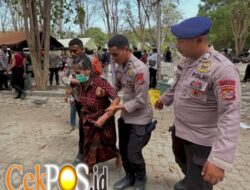 Flores Diguncang Gempa, Polda NTT dan Polres Jajaran Turunkan 845 Personel