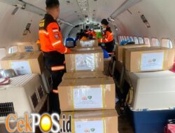 Terus Bergerak Cepat, Polri Kembali Kirim K9, Obat-obatan dan 3,4 Ton Bantuan ke NTT