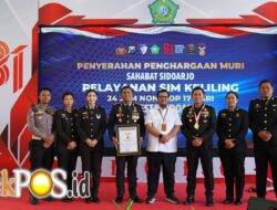 Polresta Sidoarjo Cetak Prestasi Nasional, Layanan SIM Keliling 24 Jam Nonstop Sabet Rekor MURI