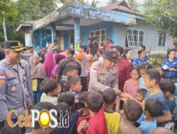 Polri Berikan Trauma Healing bagi Anak-Anak Terdampak Gempa Bumi di Ende