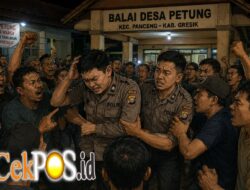 Dugaan “Uang Damai” Judi Online Puluhan Juta, Dua Polisi Dipaksa Warga ke Balai Desa, Penegakan Hukum atau Pemerasan?