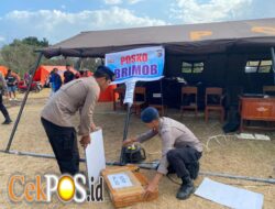 Personel Korbrimob Polri Terus Bergerak, Evakuasi Korban dan Penuhi Kebutuhan Warga Terdampak Gempa