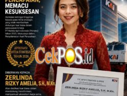 Zerlinda Rizky Amelia Raih KAI Stakeholder Awards 2026, Kontribusi Penyelamatan Aset PT KAI Mendapat Apresiasi