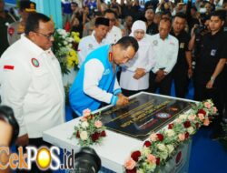 Kapolri Resmikan Gedung KSPSI AGN Jatim