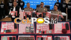 23 Kasus Narkoba Dibongkar, Polres Tanjung Perak Sita 1,01 Kilogram Sabu dan Tetapkan 27 Tersangka