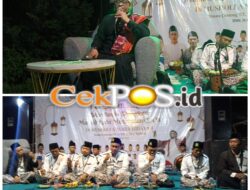 Pengajian Akbar Maulid Nabi di Desa Kalimati Sidoarjo Dipadati Ratusan Warga
