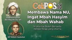 Membawa Nama NU, Ingat Mbah Hasyim dan Mbah Wahab