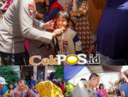 Polrestabes Surabaya Salurkan Paket Sembako Lewat Program ‘Luthfie.Daily Berbagi’