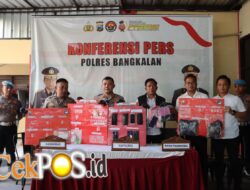 Selama Ops Tumpas Semeru 2026, Polres Bangkalan Gulung 23 Tersangka Narkoba, Salah Satunya Calon Pengantin