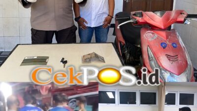 Gerak Cepat Polsek Semampir Amankan Dua Pelaku Curanmor di Mrutu Kalianyar Dari Amukan Massa