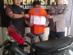 Polsek Kenjeran Amankan Pelaku Pembobolan Gudang Plastik Tambak Wedi Surabaya.