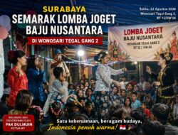 Bukan Sekadar Joget, Warga Wonosari Tegal Gang 2 Kobarkan Semangat Kebersamaan Lewat Baju Nusantara