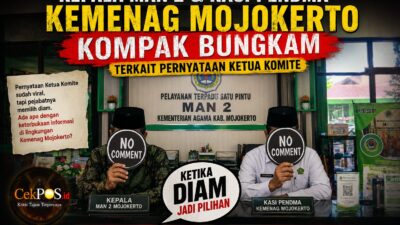 Kepala MAN 2 & Kasi Pendma Kemenag Mojokerto Kompak Bungkam Terkait Pernyataan Ketua Komite