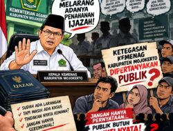 Kepala Kemenag Kab. Mojokerto Tegaskan Tidak Boleh Ada Penahanan Ijazah
