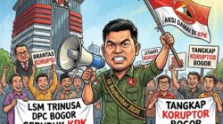 Dugaan Kejanggalan Anggaran Rp4,16 Triliun, LSM Trinusa DPC Bogor Gelar Aksi Massa di Gedung KPK 10 September