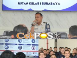 Rutan Surabaya Persempit Celah Gangguan Keamanan, Perkuat Disiplin P2U dan Integritas Jajaran
