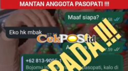 Oknum Ketua Pasopati Nusantara Jaya Adalah Sang Perusak Rumah Tangga