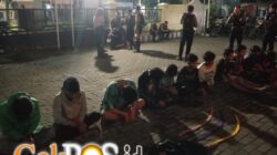 Hendak Tawuran di Kedung Cowek, 11 Remaja Diciduk Polisi, Celurit 1,5 Meter Ditemukan