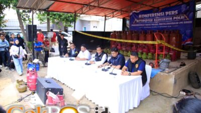 Bareskrim Polri Bongkar Penyalahgunaan LPG Subsidi, 910 Tabung Diamankan
