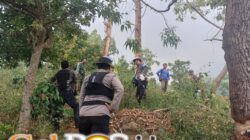 Gerak Cepat Polres Nganjuk dan Tim Gabungan Jinakkan Api, Karhutla di Gunung Wilis Padam