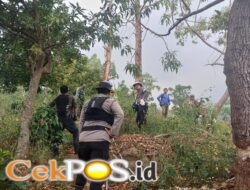 Gerak Cepat Polres Nganjuk dan Tim Gabungan Jinakkan Api, Karhutla di Gunung Wilis Padam