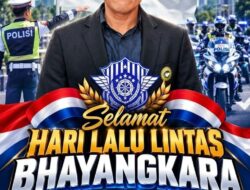 Faisol Majid Ucapkan Selamat Hari Lalu Lintas Bhayangkara ke-71, Dorong Budaya Tertib Berlalu Lintas