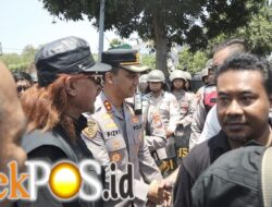 Kapolres Madiun Kota Apresiasi Massa PSHT dalam Menyampaikan Aspirasi, Aksi Damai Berakhir Kondusif