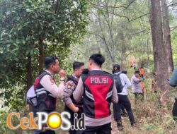 Polres Nganjuk Siagakan Personel Pasca-Karhutla Gunung Wilis, Antisipasi Bara Api Kembali Muncul