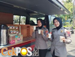 Polres Gresik Gencarkan Inovasi Kopi Keliling, Bangun Kedekatan dengan Warga Ajak Jaga Kamtibmas