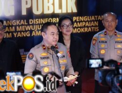 Kawal Aspirasi, Tangkal Disinformasi, Polri Dorong Ruang Demokrasi Tetap Aman melalui Dialog Publik