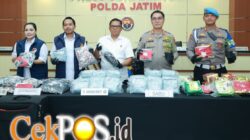 Polda Jatim Ungkap 1.870 Kasus Narkoba, 2.382 Tersangka Diamankan