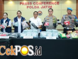Polda Jatim Ungkap 1.870 Kasus Narkoba, 2.382 Tersangka Diamankan