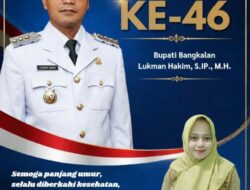Genap Usia 46 Tahun, Kepala Puskesmas burneh Beri Ucapan Selamat Kepada Bupati Bangkalan
