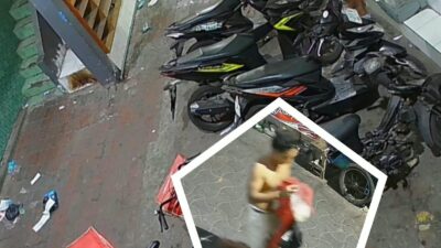 Kotak Amal Masjid Digondol, CCTV Ungkap Aksi Terduga Pelaku di Ponpes Miftahul Ulum