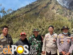 Polresta Banyuwangi dan Tim Gabungan Perketat Pemantauan Cegah Karhutla Bondowoso Meluas ke Gunung Rante