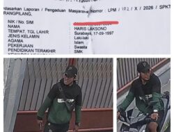 Wajah Terduga Maling Motor di Karangpilang Terekam CCTV, Korban Berharap Polisi Segera Tindaklanjuti